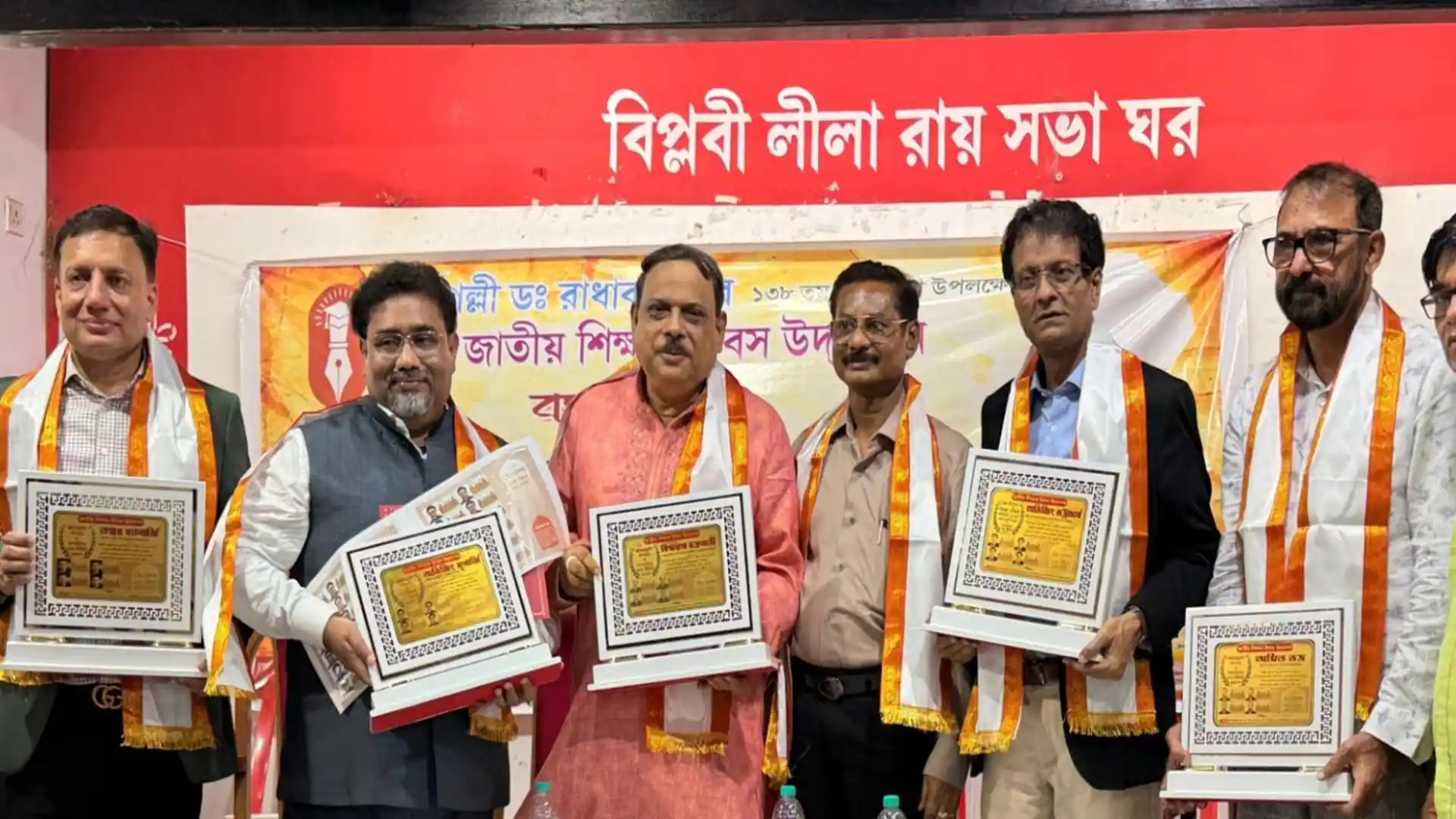 Group photo of award recipients at the Lifetime Achievement ceremony