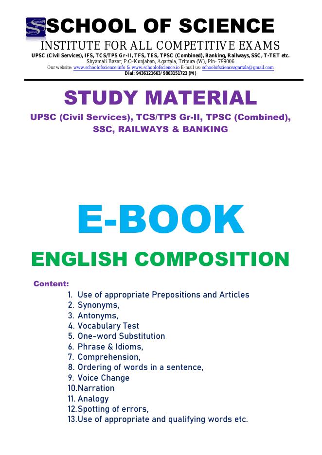 English Composition cover preview