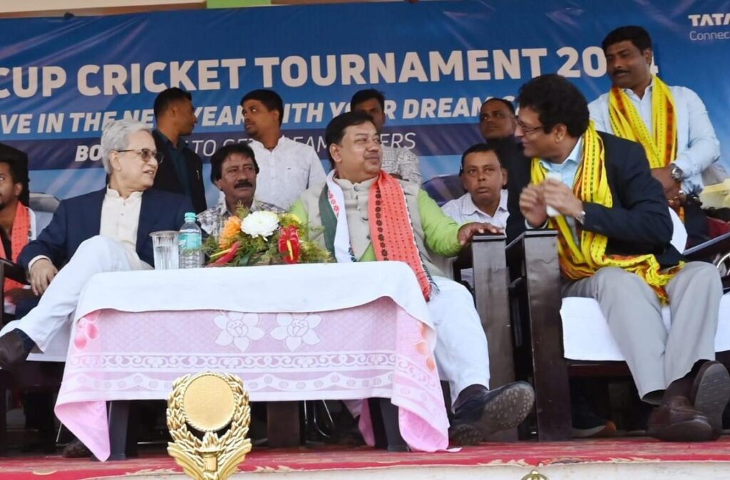 Guests at School of Science cricket tournament